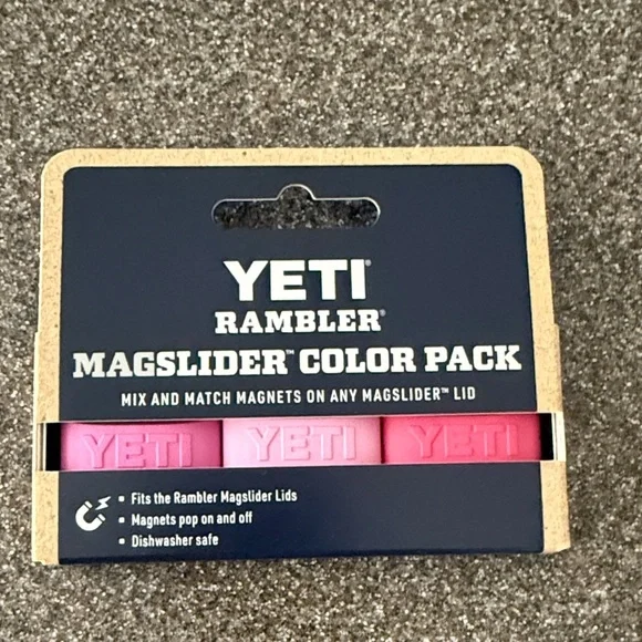 YETI  RAMBLER MAGSLIDER TRIO COLOUR PACK POWER PINK Limited Edition - Picture 2 of 5